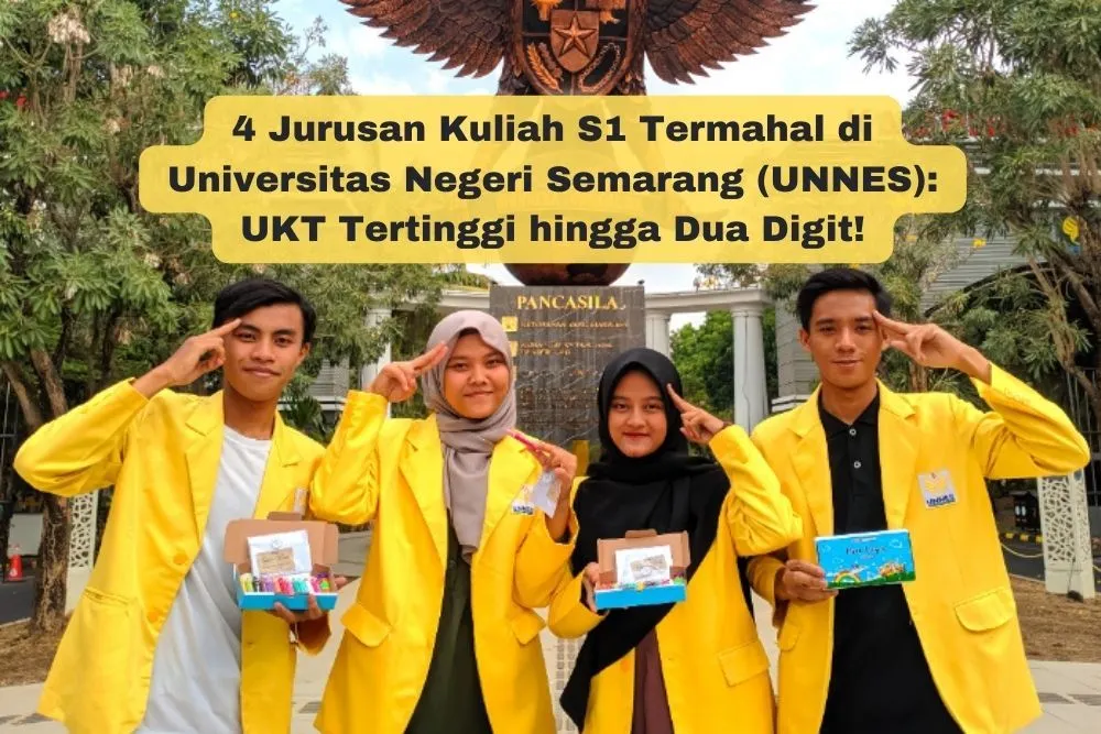 Lantas, apa saja jurusan kuliah S1 yang masuk dalam daftar UKT termahal di Unnes baik melalui jalur SNBP, SNBT, dan Mandiri