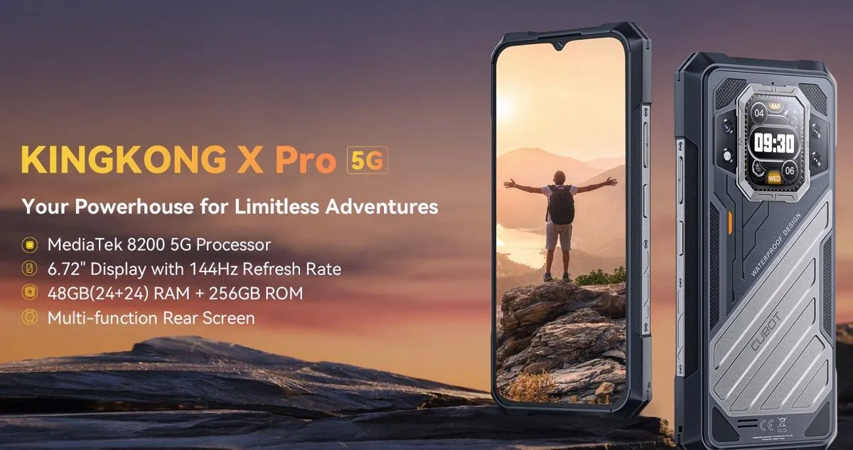 Layar utama berukuran 6,72 inci dengan resolusi full HD+ dan refresh rate 144Hz memberikan pengalaman visual yang mulus dan responsif.