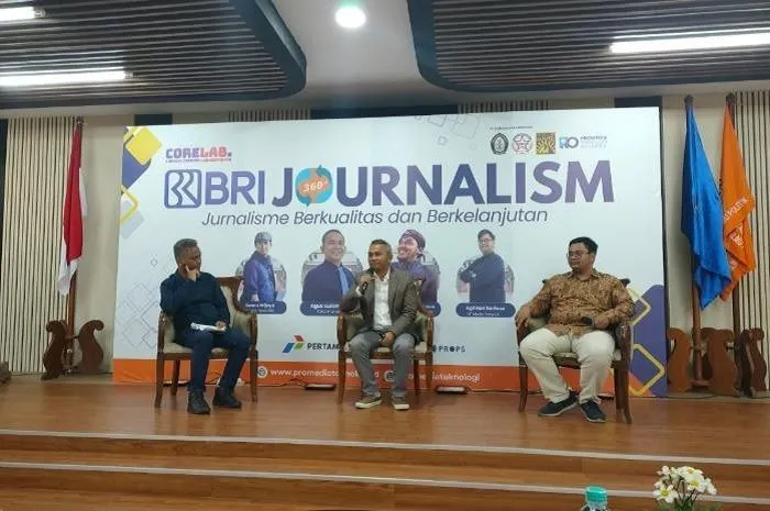 Mengintip acara Content Creator Laboratorium (Corelab) Promedia Teknologi Indonesia bersama Bank BRI yang digelar di Kampus FISIP UNDIP.