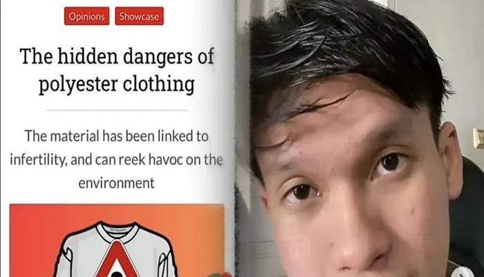 Berikut dampaknya bagi kesehatan terkait larangan mengenakan baju berbahan polyester