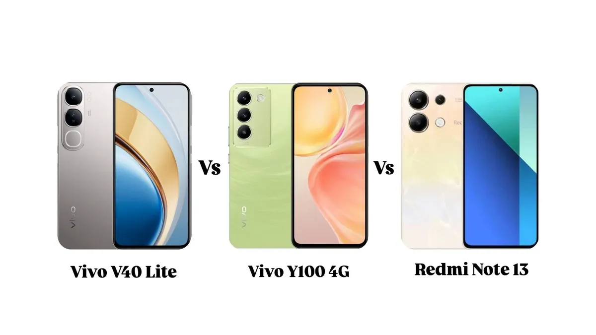 Perbandingan ketiga smartphone yaitu Vivo V40 Lite 4G, Vivo Y100 4G, dan Redmi Note 13 ini bisa dijadikan rujukan untuk kamu.