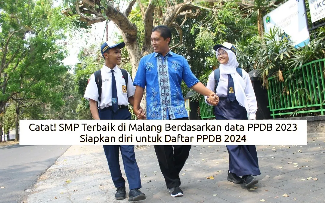 SMP Terbaik di Malang versi PPDB tahun 2023 Referensi PPDB 2024