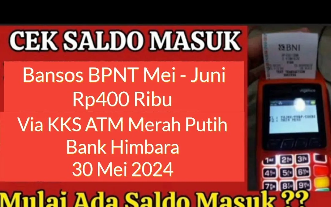 Progres pencairan bansos PKH dan BPNT periode Mei-Juni via KKS