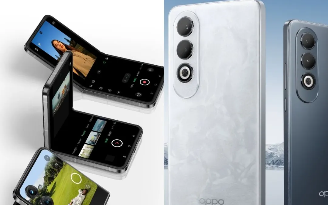 Infinix Zero Flip dan Oppo K12 Plus.