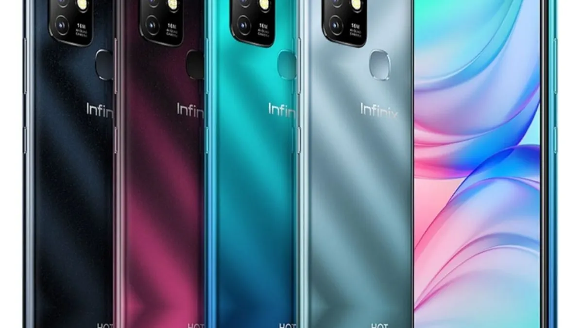 Ilustrasi smartphone Infinix Hot 10.(Tangkap Layar Laman GSM Arena)