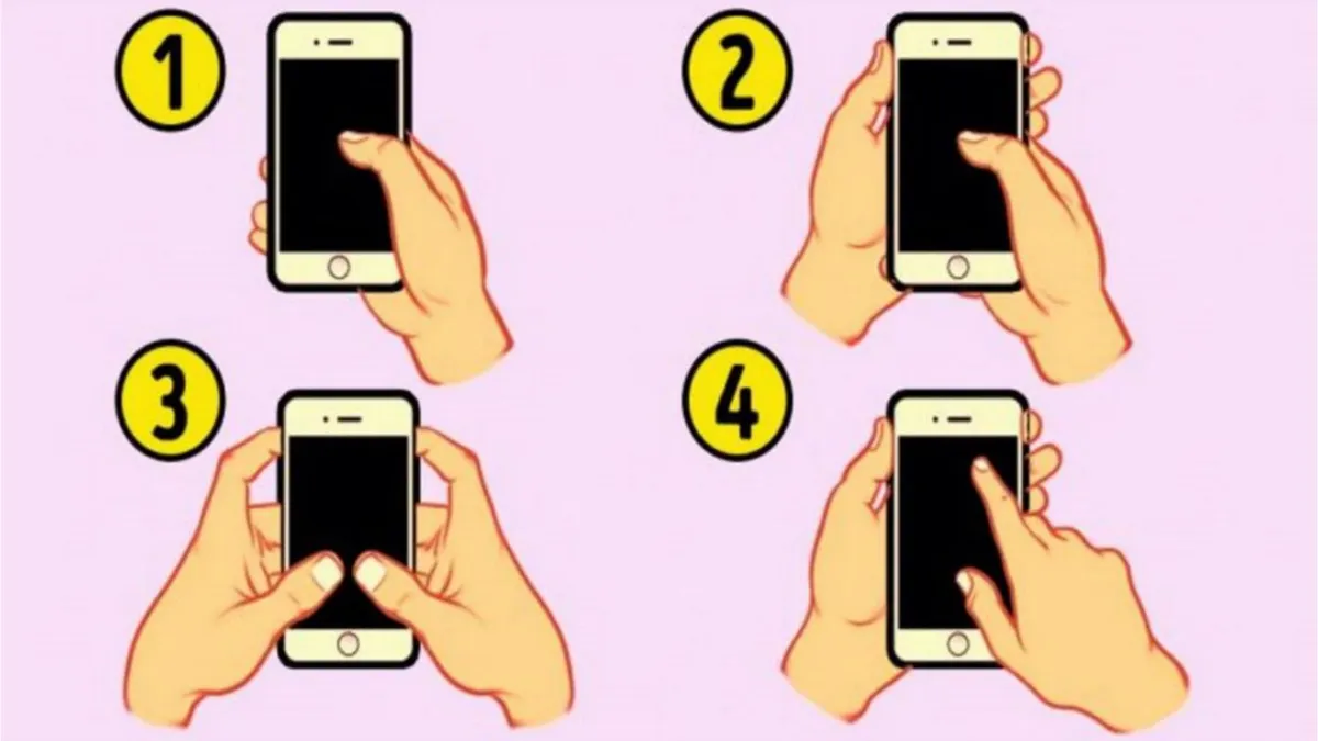 Tes Kepribadian: Sadari Bagaimana Cara Kamu Memegang Handphone