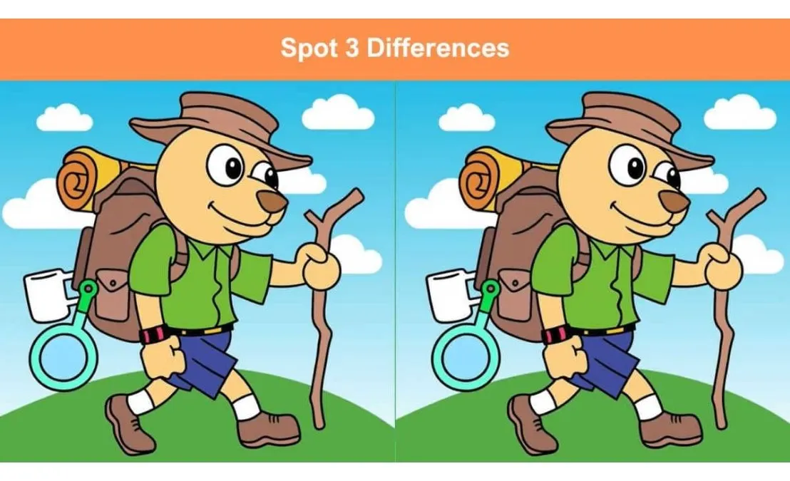 Tes IQ: Fokuskan Mata dan Temukan 3 Perbedaan pada Gambar Anjing Petualang Ini, Buktikan Kamu Punya Kemampuan Observasi yang Tajam