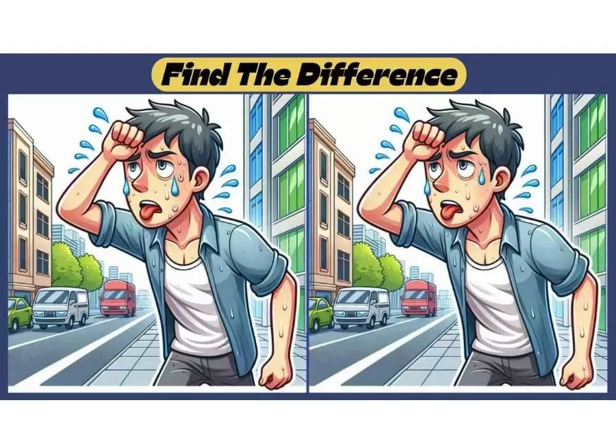 Tes IQ: Sering Lupa? Temukan 3 Perbedaan pada Gambar Pria Kepanasan Ini untuk Mempertajam Daya Ingat, Uji Keterampilan Observasi