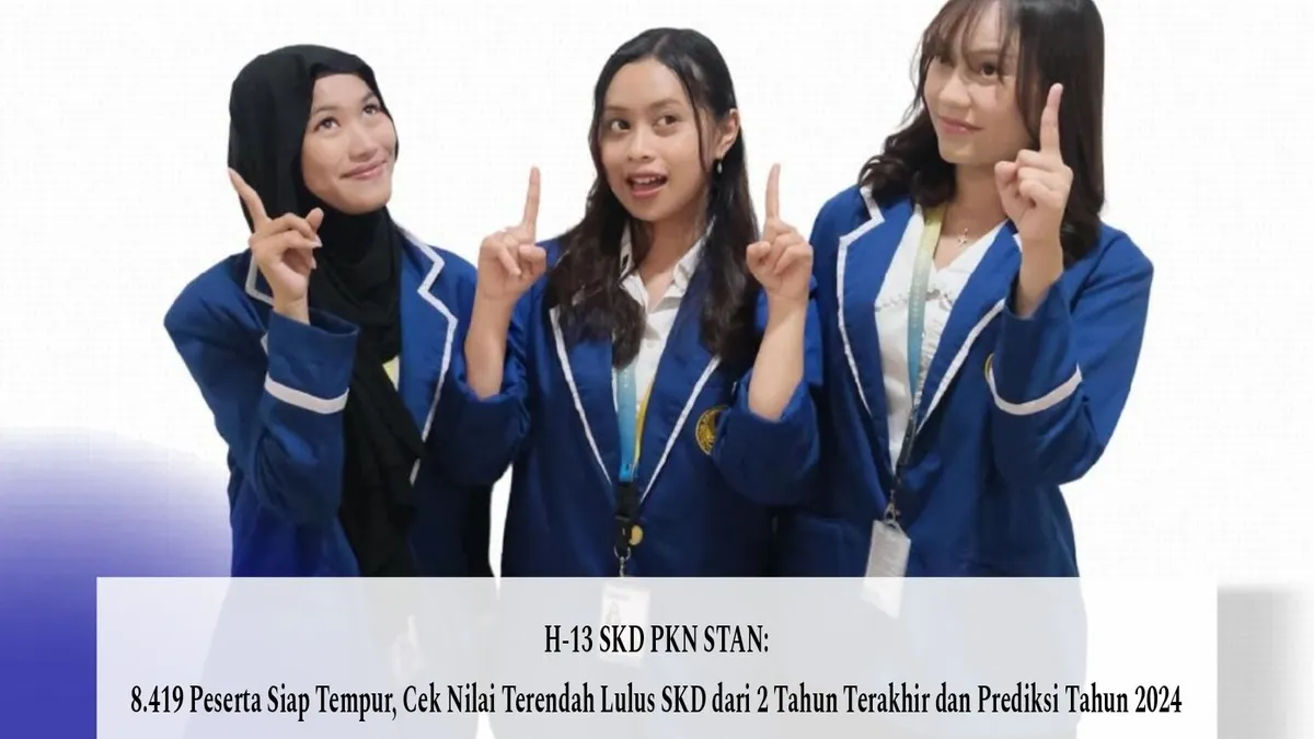 Cek Nilai Terendah Lulus SKD dari 2 Tahun Terakhir di PKN STAN
