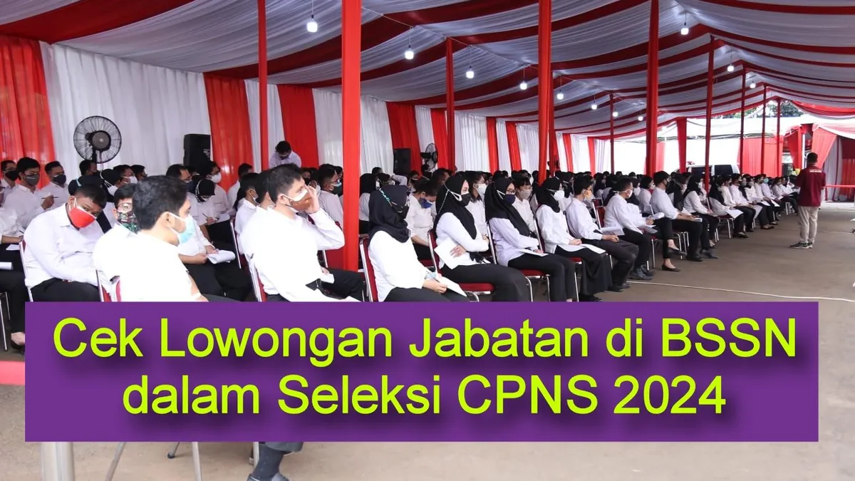 CPNS 2024 di Badan Siber dan Sandi Negara (BSSN)