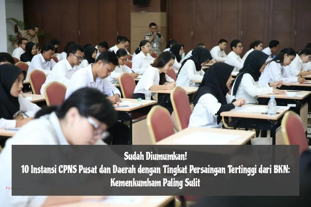 Pendaftaran CPNS 2024 telah ditutup dan beberapa instansi terpantau sudah mengumumkan hasil seleksi administrasi.