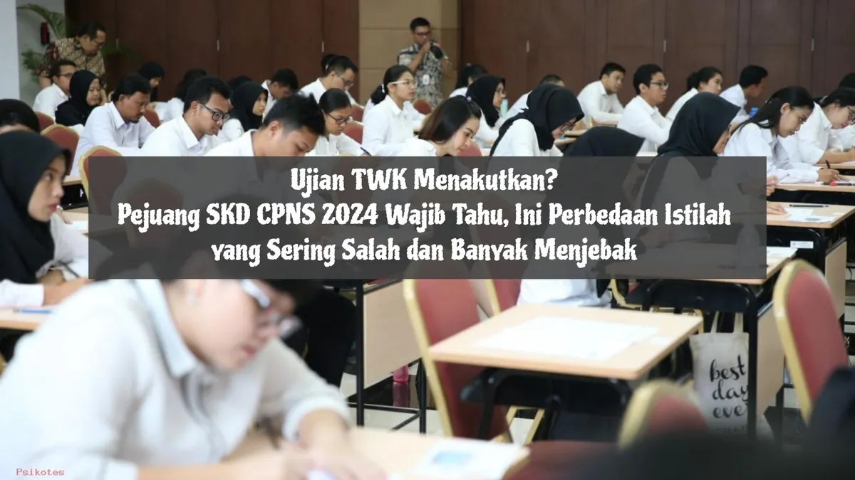 Ilustrasi. Tes SKD CPNS 2024