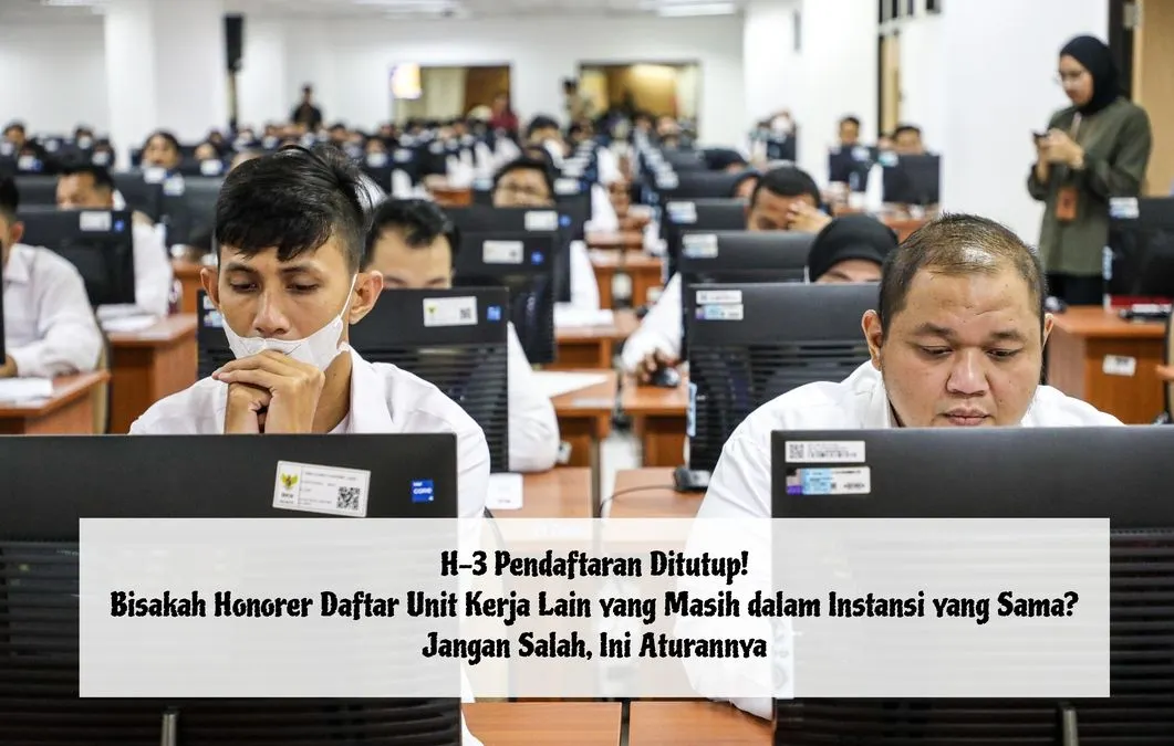 Pendaftaran PPPK gelombang pertama akan segera ditutup pada 20 Oktober 2024. Pelamar masih bisa mendaftar jika memenuhi syarat.