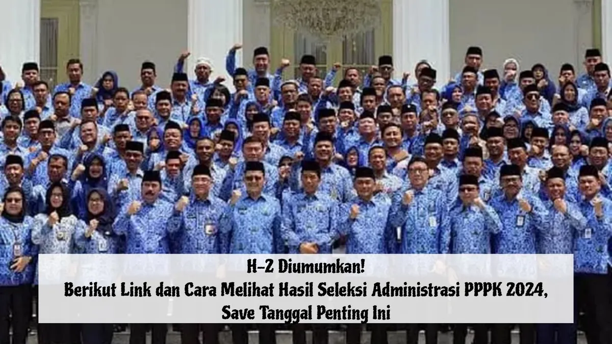 Pendaftaran seleksi penerimaan Pegawai Pemerintah dengan Perjanjian Kerja (PPPK) 2024 periode pertama sudah ditutup sejak 20 Oktober lalu.