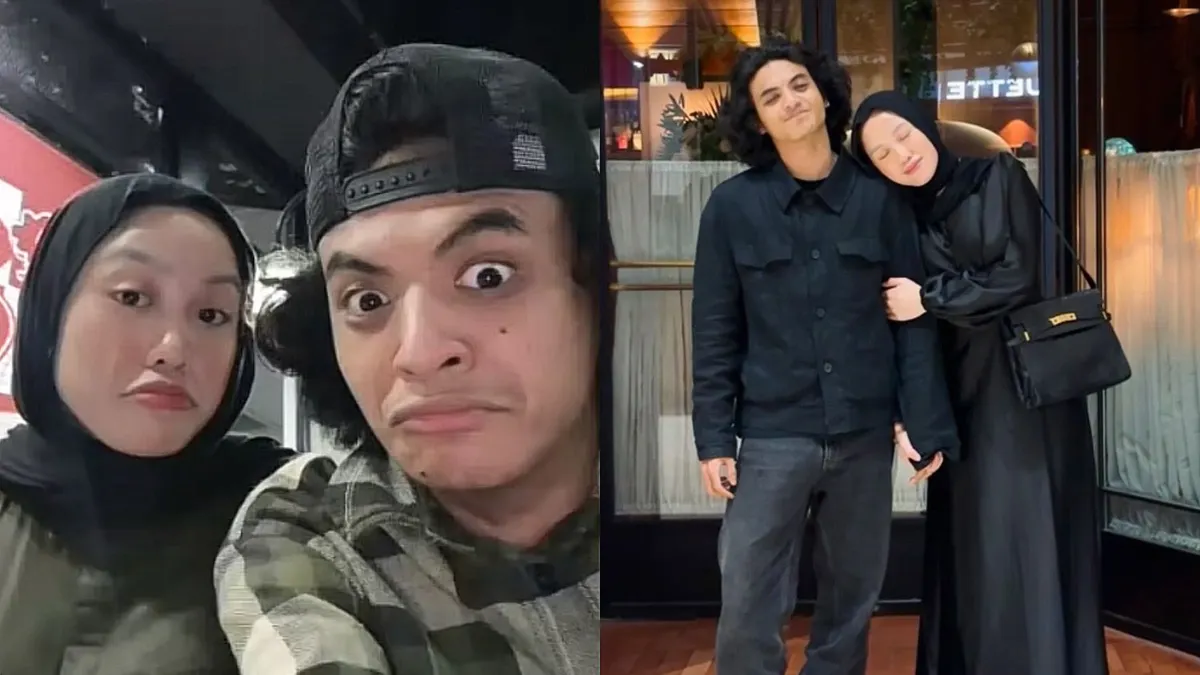 Potret Vadel Badjideh dan Lolly anak Nikita Mirzani.