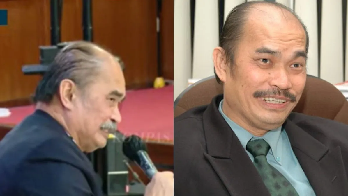 Kolose foto Prof. Dr. Suhandi Cahaya, Ahli Hukum Pidana di Sidang Praperadilan Pegi Setiawan