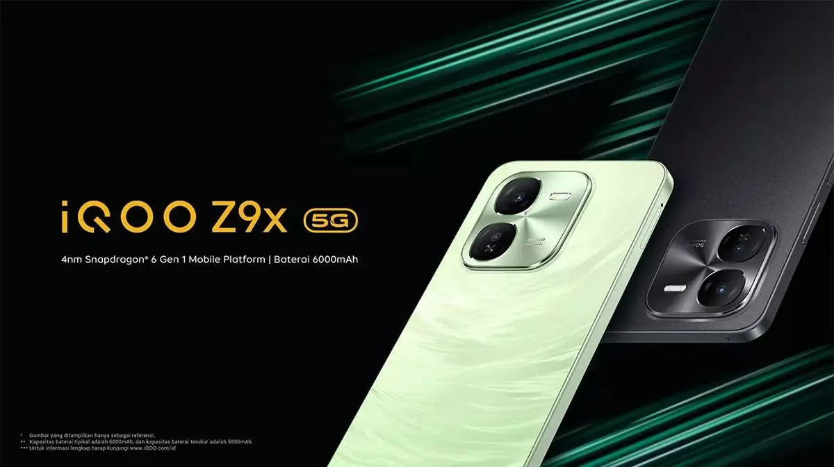QOO Z9x termasuk smartphone yang bersertifikat IP64, dan membuatnya tahan dengan debu dan juga percikan air.   