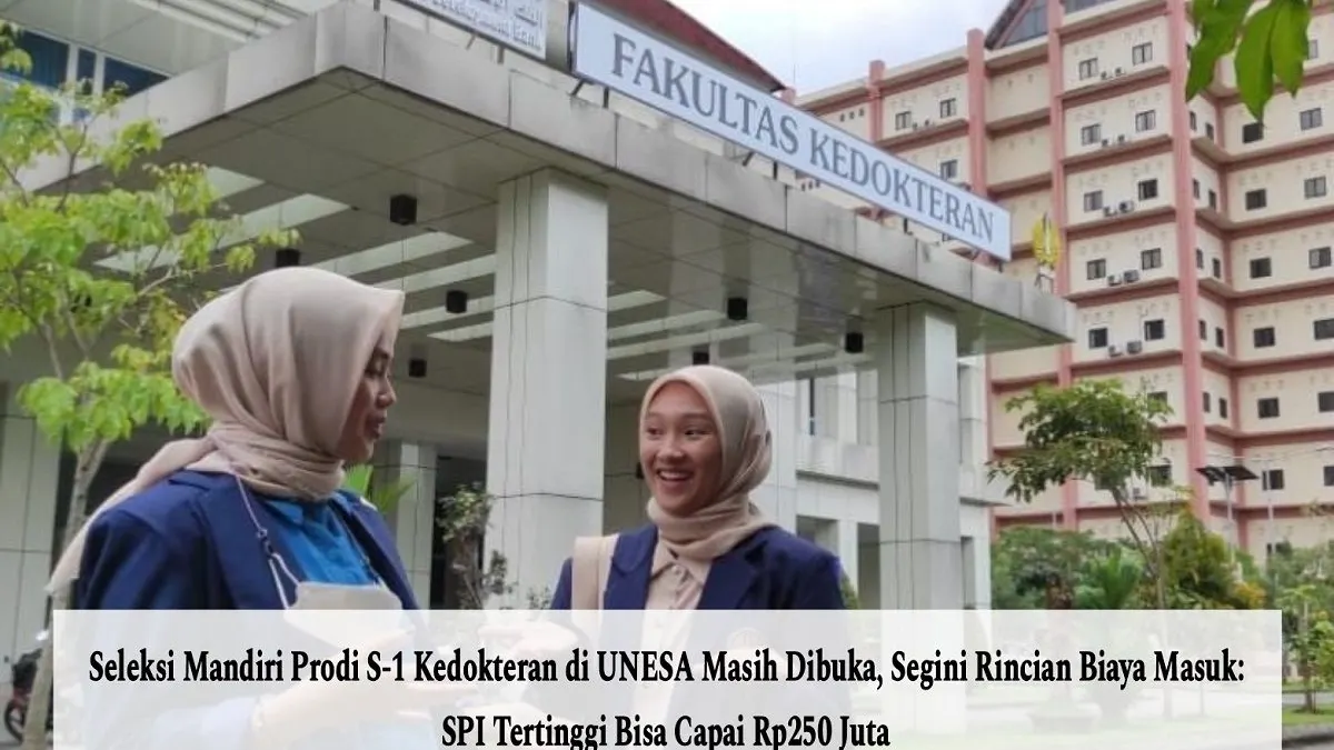 Rincian biaya UKT dan SPI prodi S-1 Kedokteran jika diterima melalui jalur Seleksi Mandiri TMUBK Gelombang 2 di Universitas Negeri Surabaya.