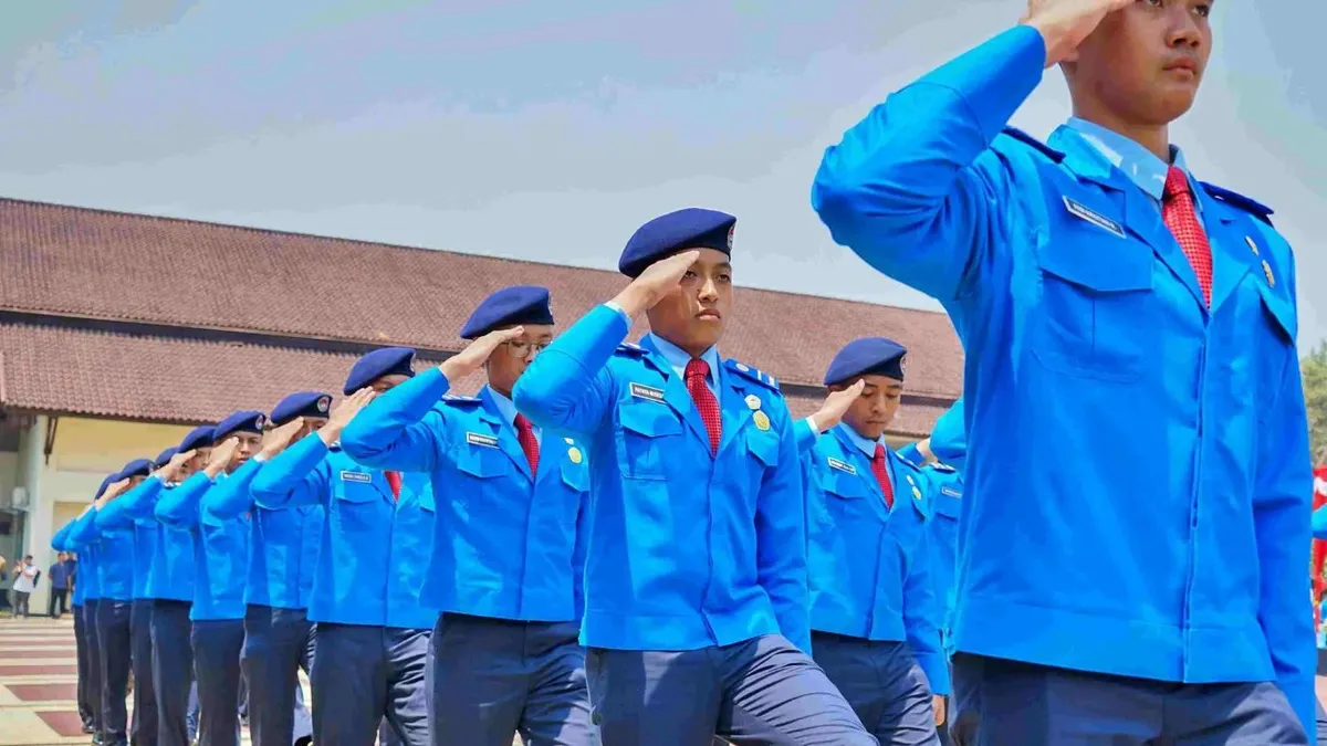 Illustrasi Sekolah Militer