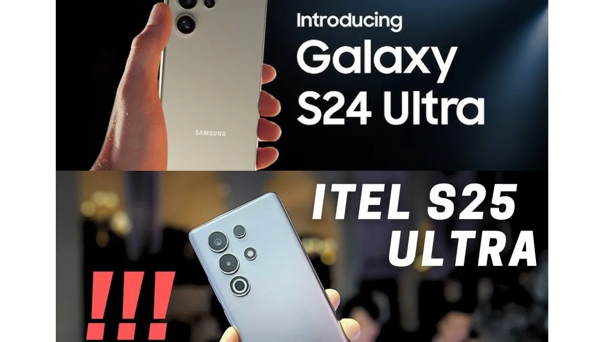 Samsung S24 Ultra dan itel S25 Ultra adalah dua HP yang hadir dengan segmentasi pasar yang sangat berbeda.