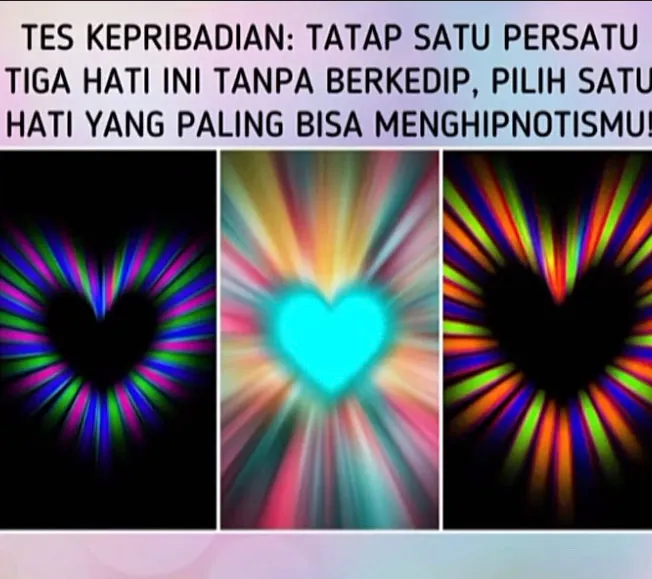 Tes Kepribadian: Pilih Salah 1 Gambar Hati yang Menurutmu Paling Menarik, Ada Nasihat Penting Untuk Hidupmu