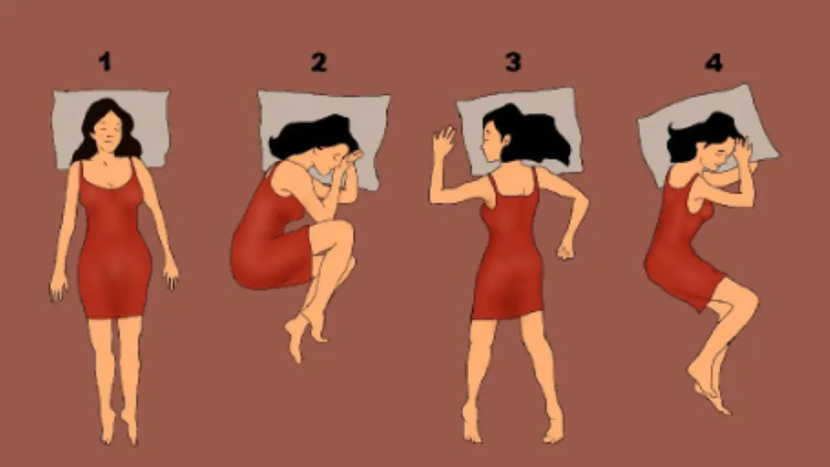 Ilustrasi Posisi Tidur 