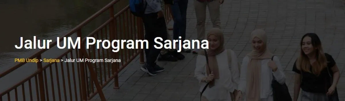 Pendaftaran UM Undip 2024 masih dibuka.