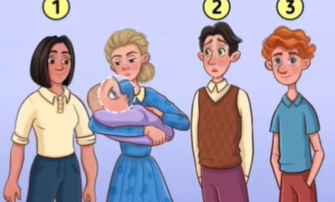 Uji kemampuan otak silakan mencari ayah dari bayi dalam gambar dari ketiga pria