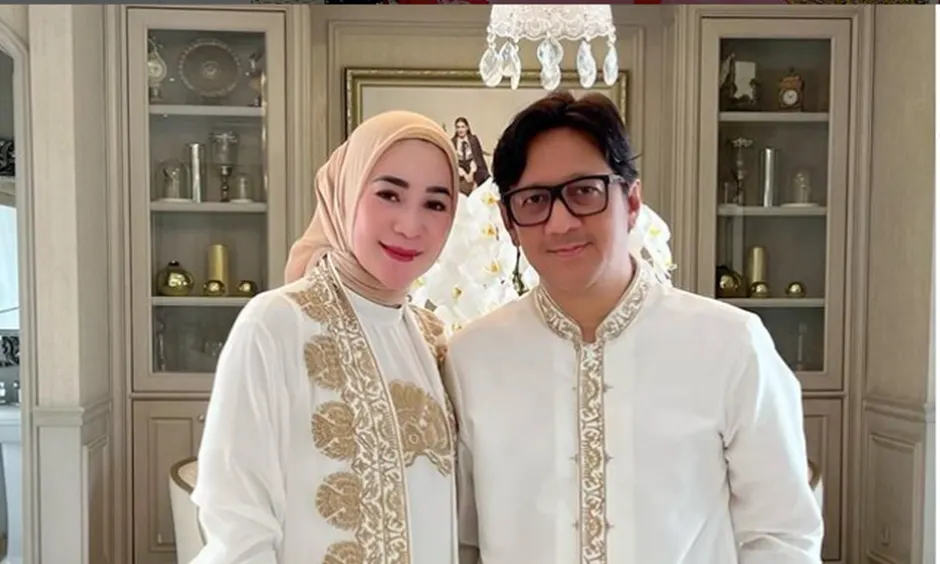 Potret Andre Taulany dan Rien Wartia Trigina