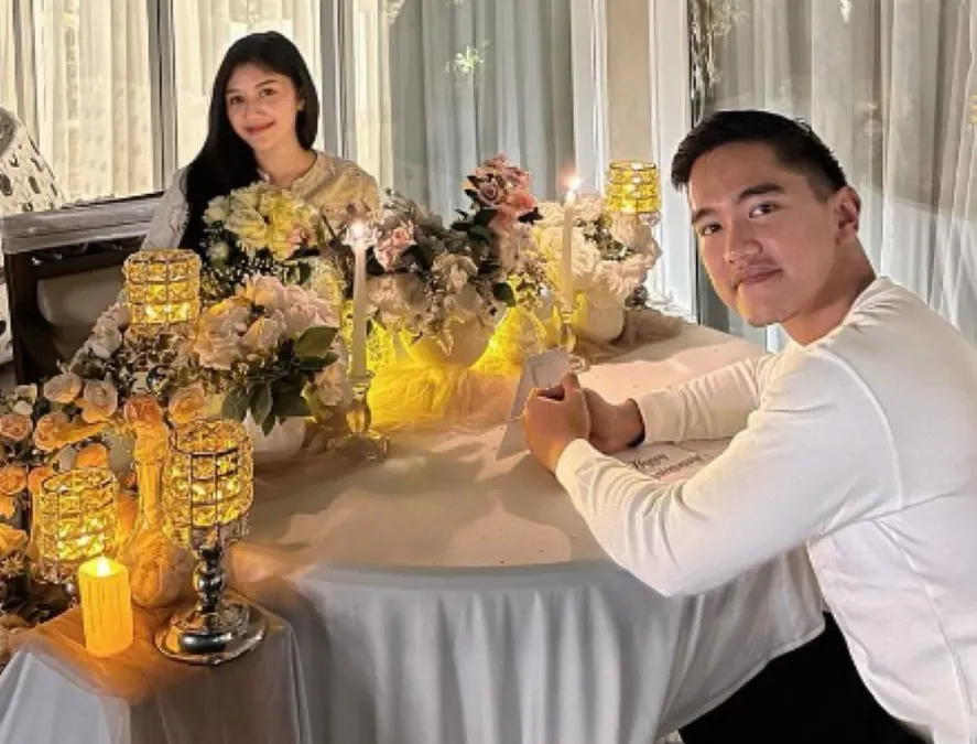 Erina Gudono dan Kaesang Pangarep