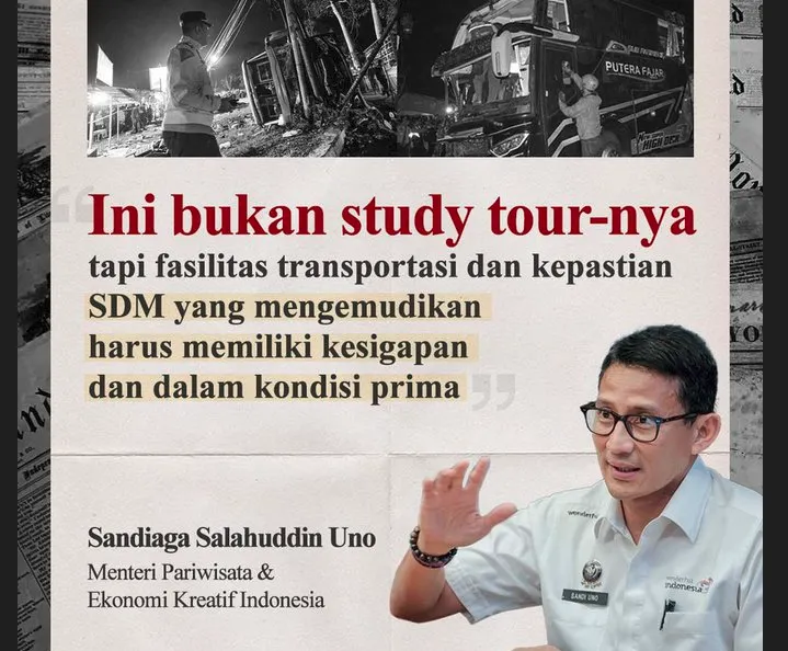 Beda Pendapat Sandiaga Uno dan Disdik DKI Jakarta yang Larang Study Tour di Luar Sekolah