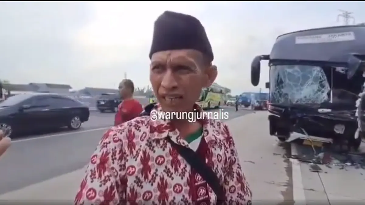 Heri, Pria yang Diduga Sebagai Sopir Bus Prima Jusa