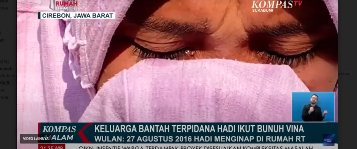 Keluarga terpidana kasus pembunuhan Vina-Eki buka suara