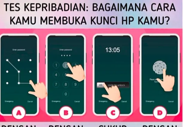 Tes Kepribadian: Bagaimana Cara Kamu Membuka Layar HP? Jawabanmu Membongkar Jati Dirimu