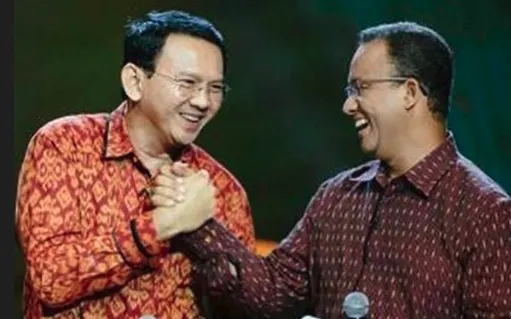 Ahok dan Anies Baswedan 