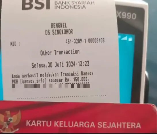 Bansos PKH Juli-Agustus 2024 Sudah Disalurkan