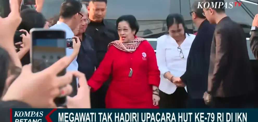 Megawati sebut tak hadiri upacara HUT RI