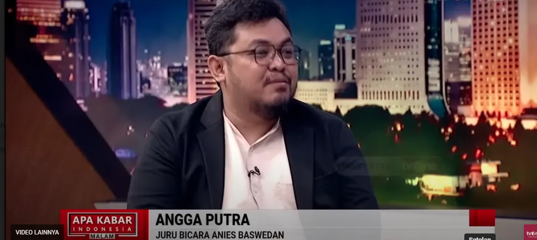 Angga Putra Juru Bicara Anies Baswedan 