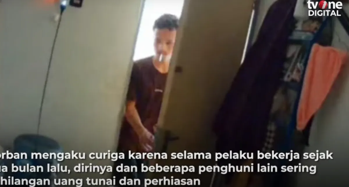 Penjaga Indekos Ini Nekat Bobol Kamar Kos di Siang Hari