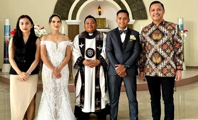 Mantan Ajudan Ferdy Sambo Bharada E Resmi Menikah dengan Ling Ling