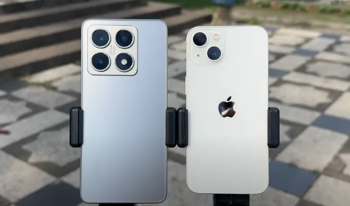 Kamera Xiaomi 14T dan iPhone 13