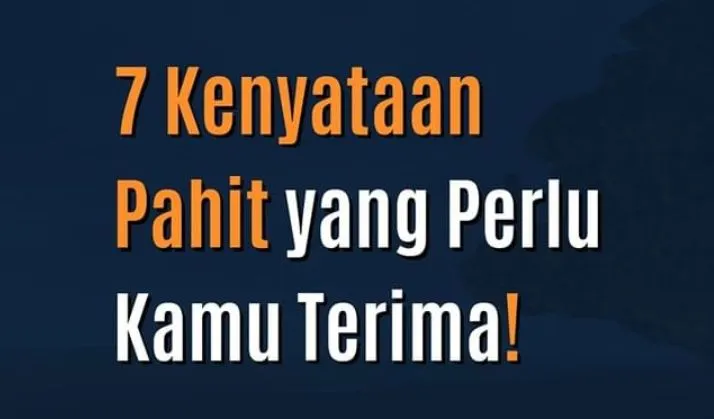 Ilustrasi Kenyataan Pahit