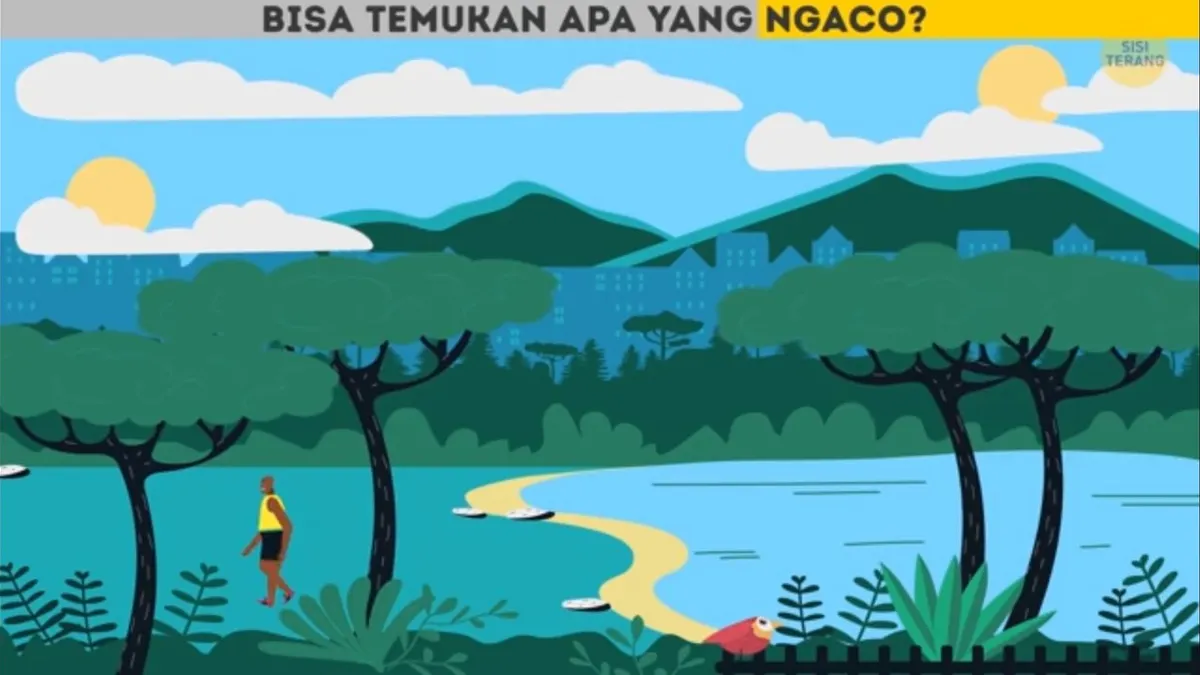 Tes Penglihatan: Uji Kepekaanmu dengan Temukan Kesalahan pada Gambar dalam Waktu 10 Detik, Berani Coba?