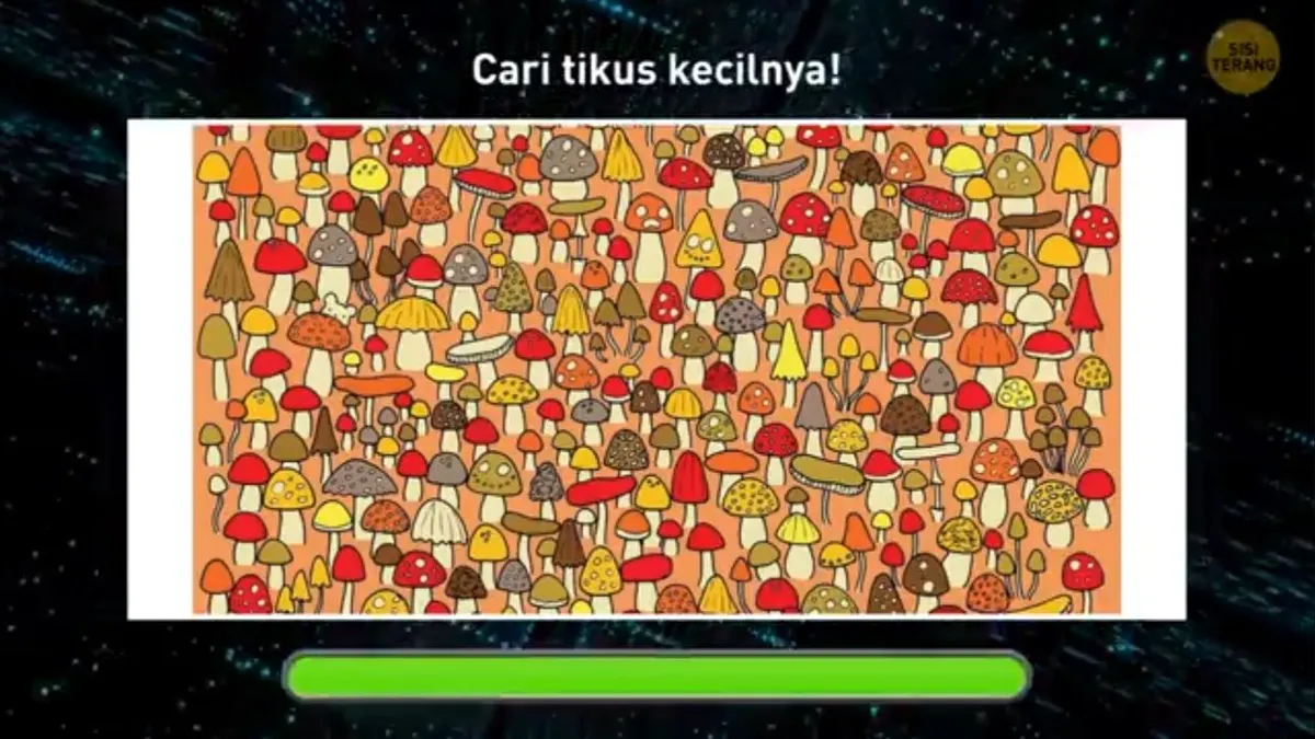 Tes Penglihatan: Coba Temukan Seekor Tikus di Antara Jamur-Jamur Ini