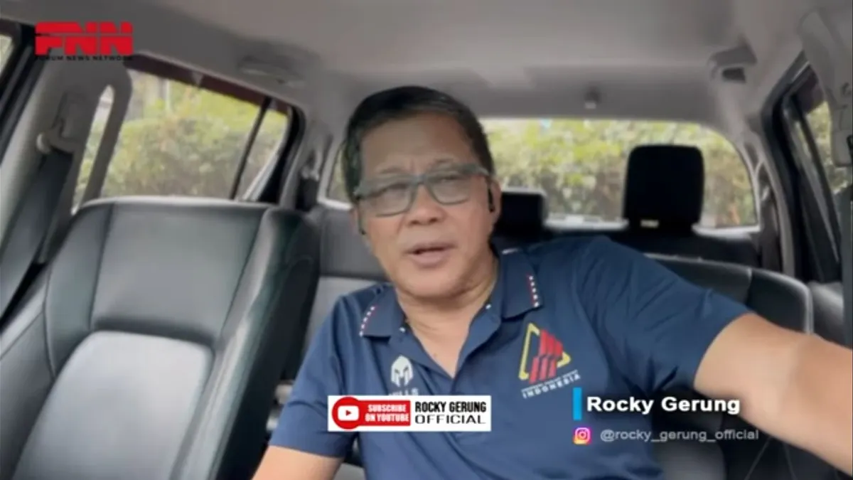 Rocky Gerung Soal Batalnya Anies Baswedan Maju Pilgub Jakarta