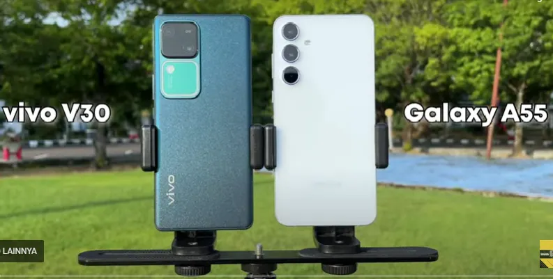 Vivo V30 vs Samsung Galaxy A55