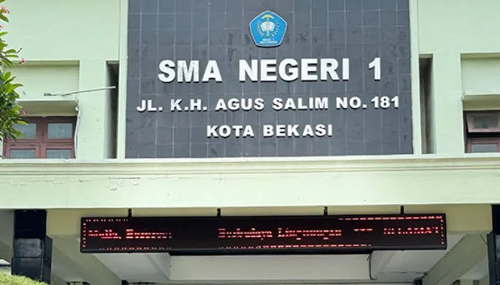 14 SMA Negeri Terbaik di Kota Bekasi Berdasarkan Nilai UTBK, SMAN 1 Paling Tinggi!