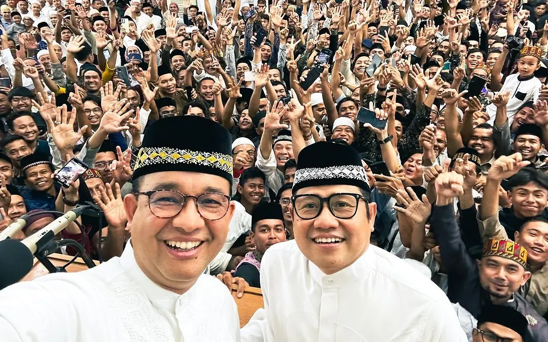 Anies Baswedan dan Muhaimin Iskandar (Cak Imin)