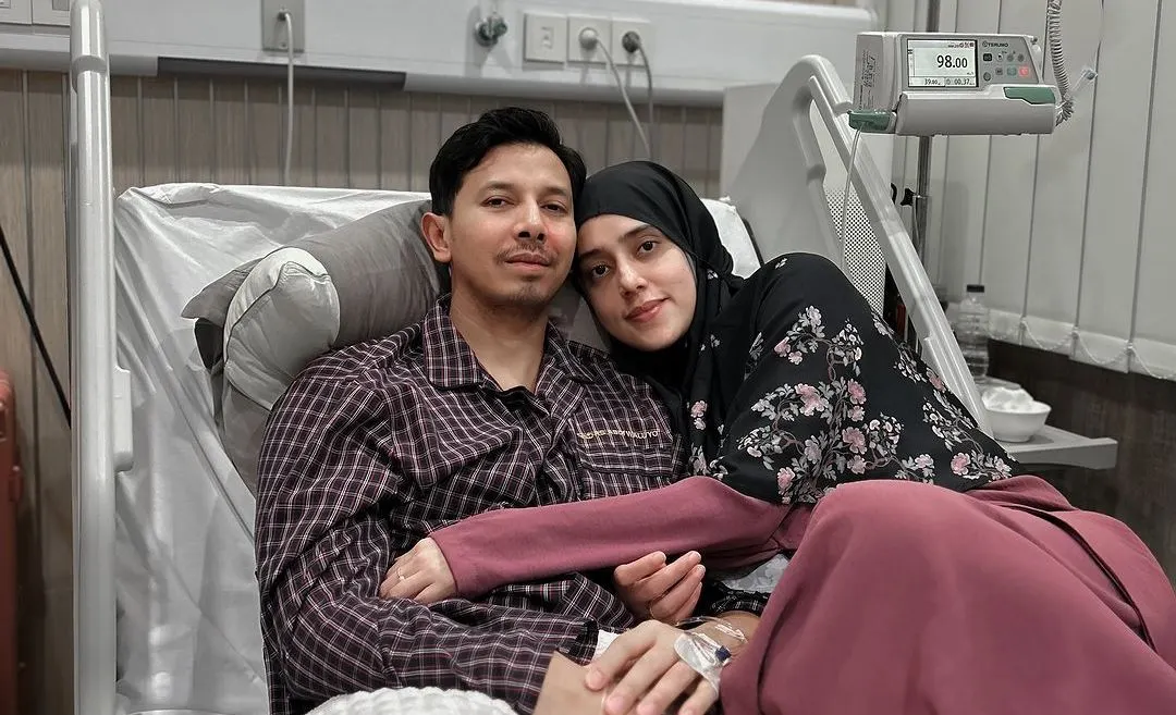 Fairuz A Rafiq setia temani Sonny Septian di rumah sakit
