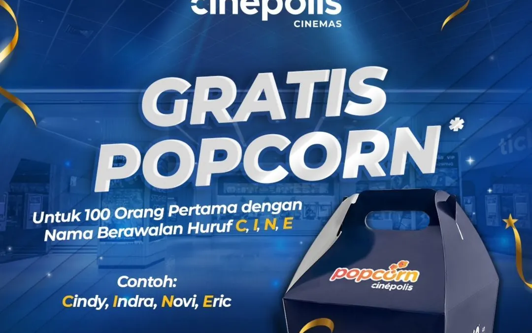 Promo nonton bioskop spesial Kemerdekaan HUT RI 17 Agustus 2024